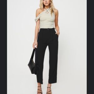 Princess Polly O’mealy trouser pants, black